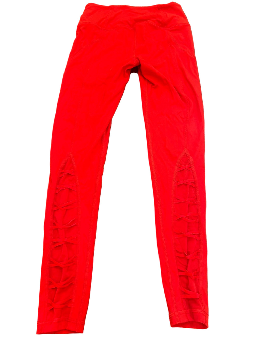 Victoria's Secret Knockout Leggings with Crisscross Mesh Detail - Picture 3 of 7
